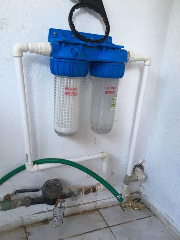 İkili Daire Girişi Kireç Kırıcı Ve Yıkanabilir Filtre İkili Daire Girişi Kireç Kırıcı Ve Yıkanabilir Filtre